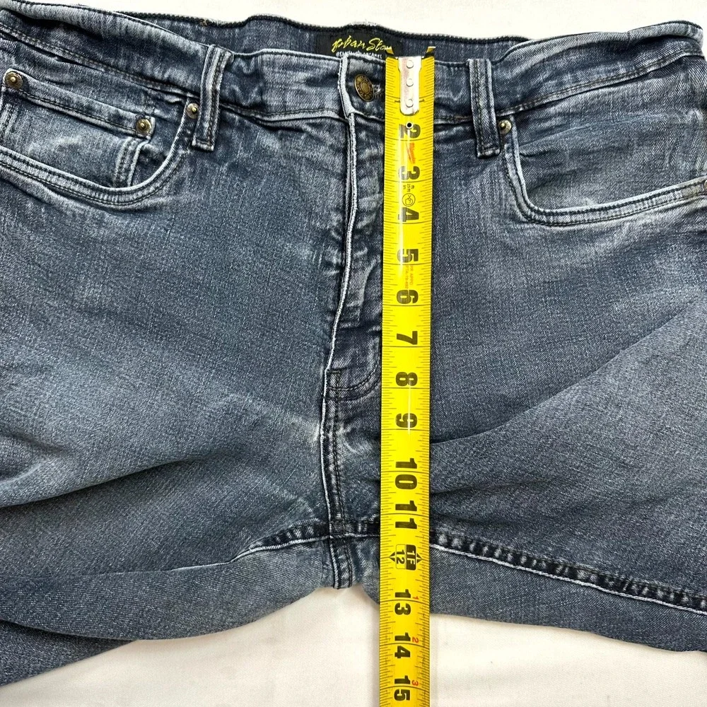 Urban Star Relaxed Fit Straight Leg Jeans Men Size 36x34 Blue Denim Cotton Blend